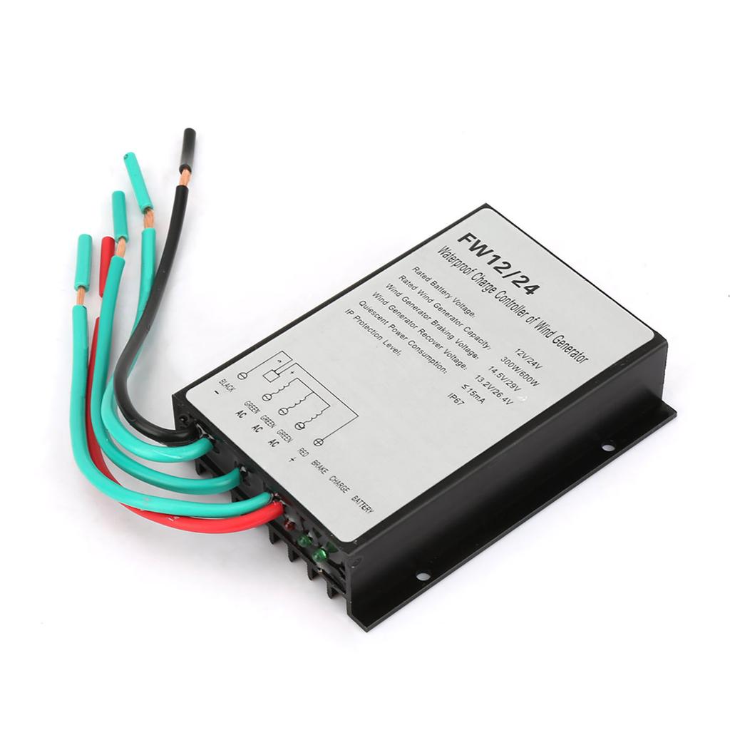 Waterproof Wind Turbine Generator Charge Controller Regulator FW12 24