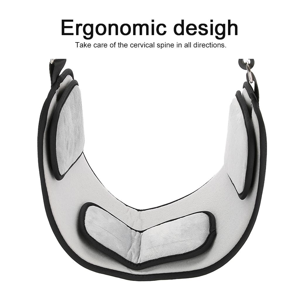 Portable Head Neck Traction Massage Pain Relief Relax Device Traction Hammock