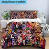 3PCS Fnaf Character Collage 3pcs Bedding,Including 3PCS Duvet Cover And 2pcs Pillowcases Perfect for Christmas,Ideal for Bedroom, Dormitory