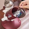 Multifunctional Rocket Pen Holder Cartoon Decorative Cosmetic Brush Container With Lid Stationery Organizer Student Desk