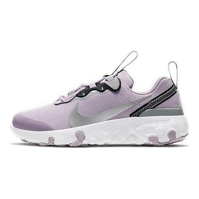 React Element 55 Nízké Dětské Běžecké Boty Světle Fialové Dětské Běžecké Boty CK4082-500