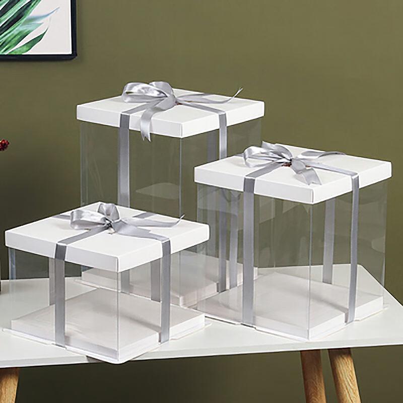 

Прозрачные коробки для торта на день рождения Changshen 4 дюйма