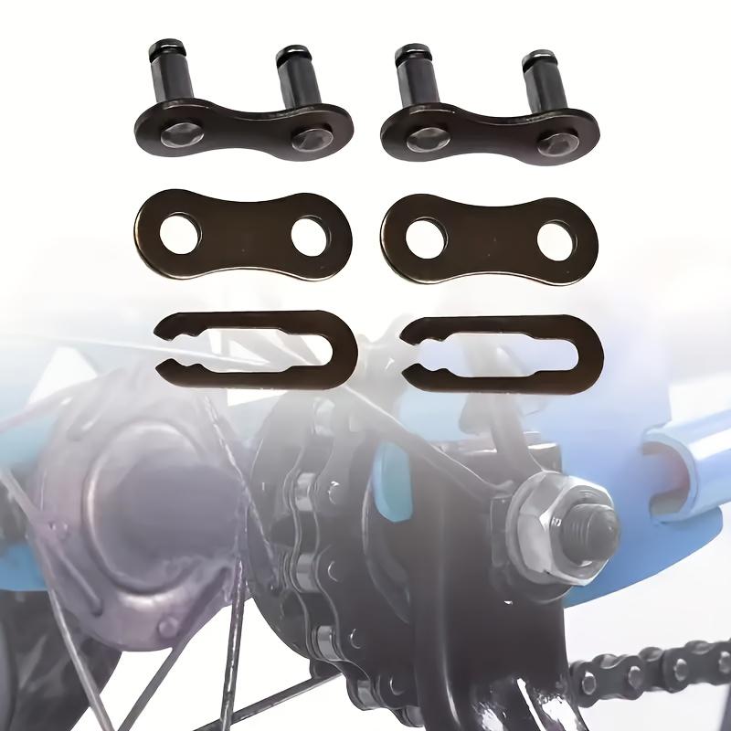 Heavy-Duty Bike Chain Connectors Suitable for Single/Multi-Speed - Quick-Link Chain for Easy Assembly, Durable Bicycle Chain Repair Parts