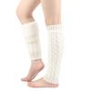 Foot Cover Fleece Leg Warmers Thickened Knitted Leg Coverings Winter Leg Warmers  Streetwear