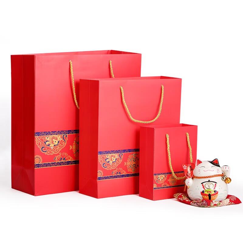 Chinese Style Red Gift Paper Bag