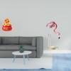 Festival Treasure Basin Flamingo Resin Bird Sculpture Ornament Modern Art Cornucopia Figurine for