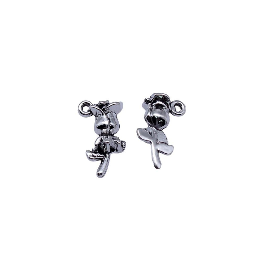 Roses Lotus Flower Charms Sunflowers Pendants For Floral Themed Jewelry Making