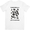 Tame Impala Music Fit for Men Women Quality Cotton T-Shirt White.