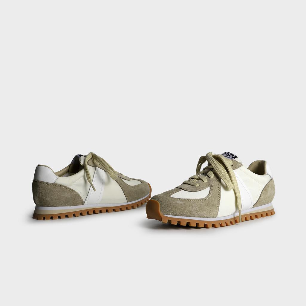 2025 autumn new models, color matching front lace-up platform versatile high-heeled sports shoes, daily casual dad shoes for women