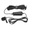 S2 Lavalier Microphone Professional Lapel Mic with 6.5mm Adapter for Recording Video Vlogs Podcasts Interviews