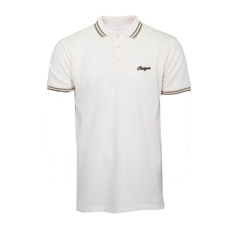 Polo Albus coton avec liserés colorés Homme CHEVIGNON
