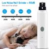 Electric Pet Dog Nail Grinder For Dog Nail Clippers Rechargeable USB Charging Pet Grooming Trimmer Tools Accessories