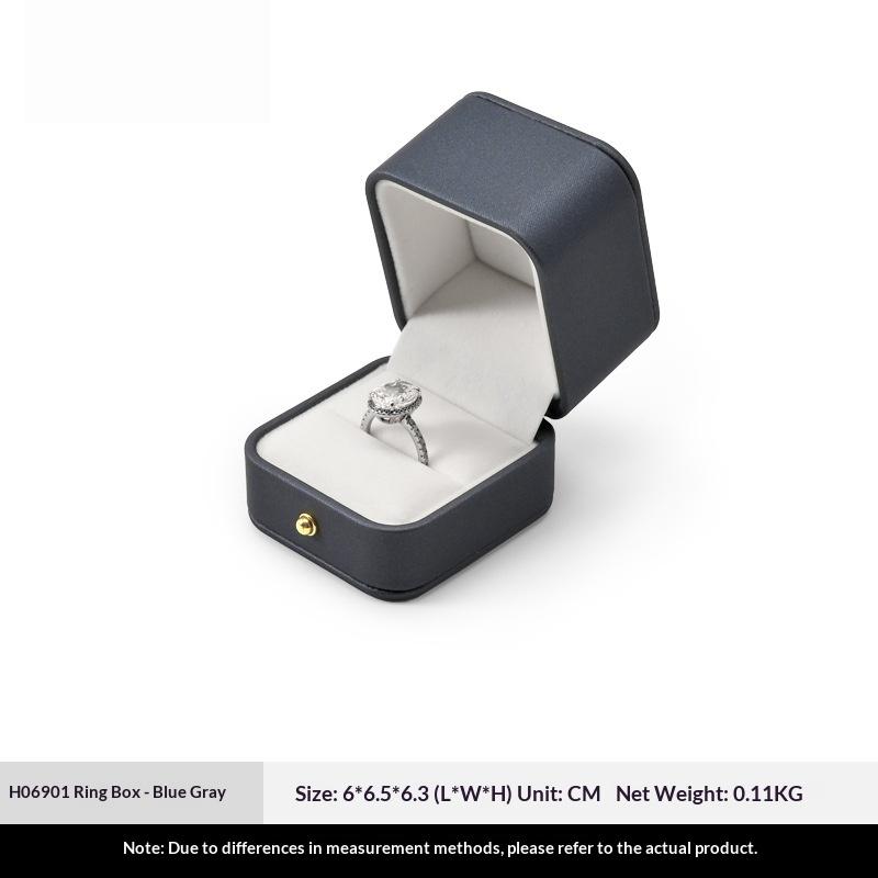 

Dark Green INS Style Luxury Proposal & Wedding Ring Box, High-End Jewelry Organizer for Rings, Necklaces & Bracelets
