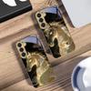 Ruishou Golden Steed Für Samsung Galaxy S26 S20 FE S21 S22 S23Plus S24 Ultra 25Ultra S21+ S9 S22 S8 S23 Goldene Glas-Handyhülle