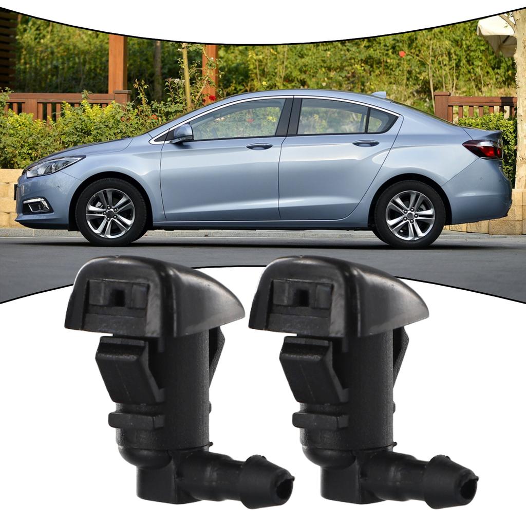 2x Auto Frontscheibe Wischer Klinge Washer Düsen Scheibenwaschwasser Spray Jet Düse Für Chevrolet ForCruz 14-15 95226510