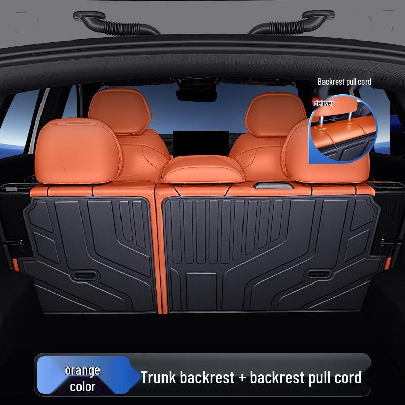 L6 Trunk Mat TPE25: Integrated Tail Box Mat for Car Interior Decoration and Modification.