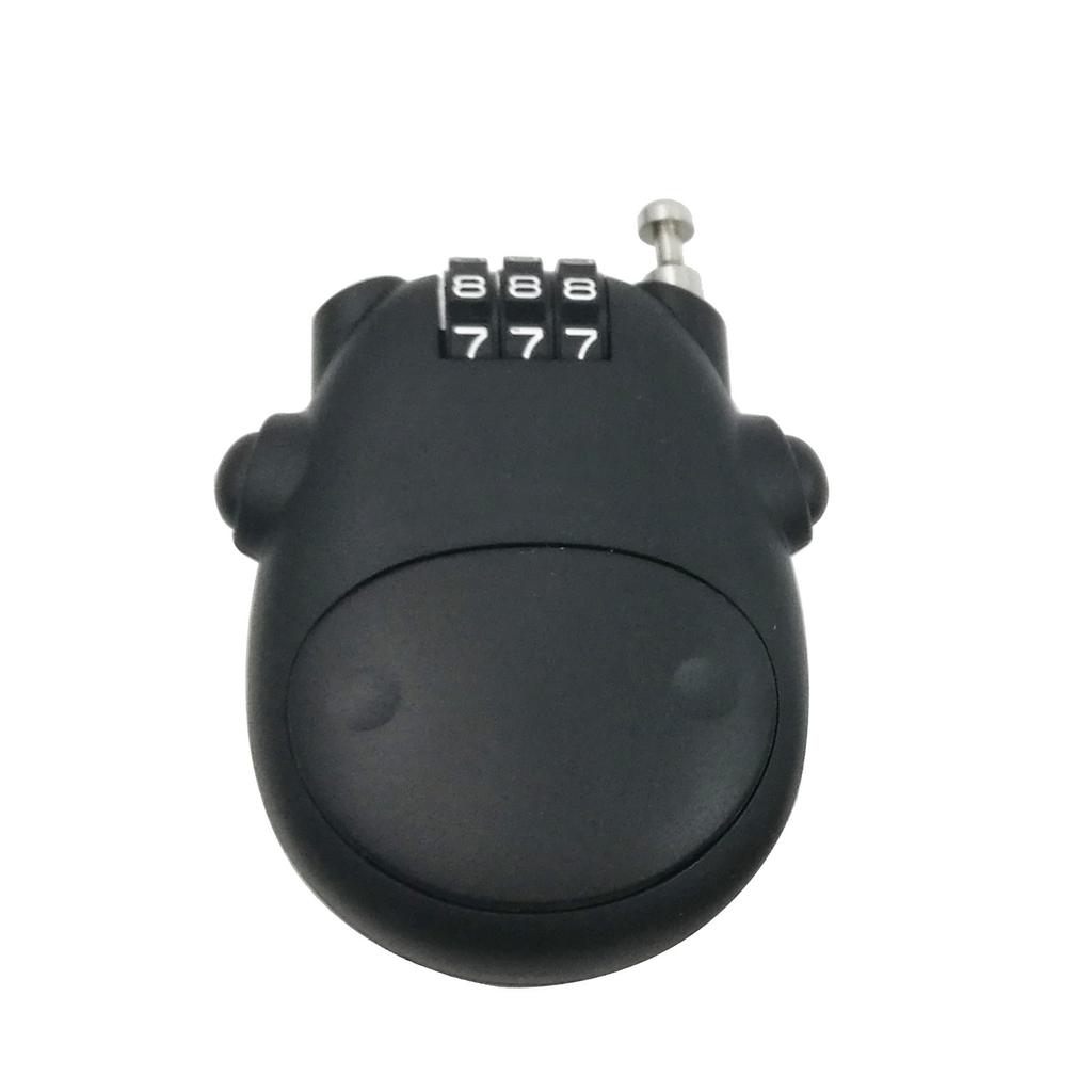 Bicycle Steel Cable Lock Retractable Wire Rope Anti Theft Mini High precision Password Lock Secure Padlock for Suitcase Helmet
