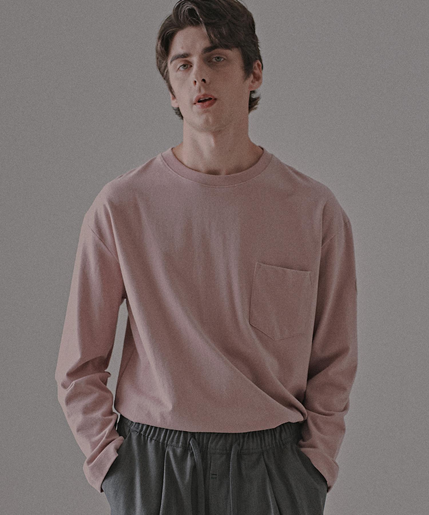 Pep Studio Signature Wappen Long Sleeve T-Shirt (Indie Pink) Indie Pink/M