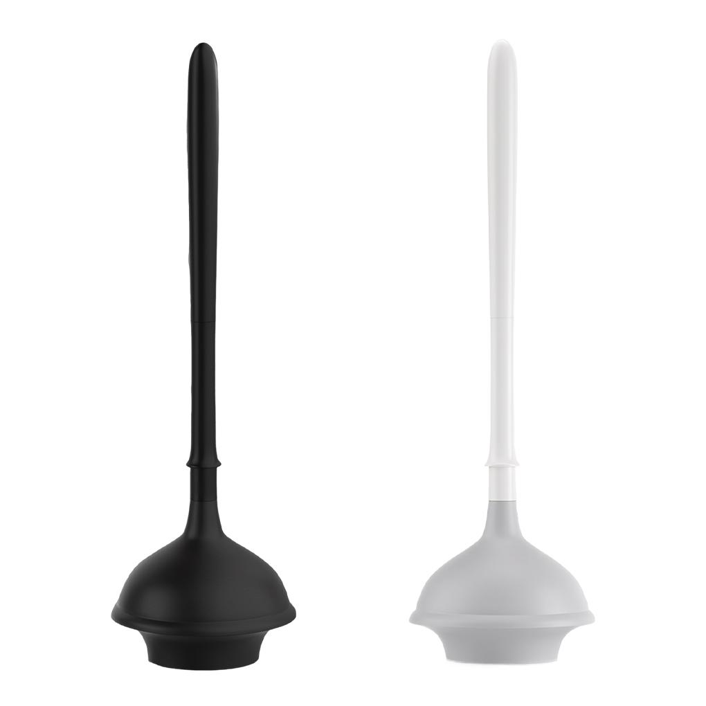 Bathroom Essential Toilet Plunger With Holder For Easy Cleaning Plungers For Bathroom Plunger Holder
