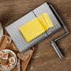Stainless Steel Cheese Slicer With Replacement Cutting Wire Cutter Sausage And Ham Cutting Knife Kitchen Accessories Tools