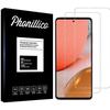 Tempered Glass for Samsung A72 [Pack 2] Screen Protector Film Phonillico®