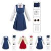 Spy×family Anya Forger Cosplay Costume Set For Adults And Kids Perfect For Halloween And Comic Con