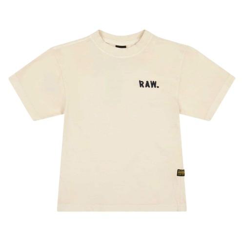 G-Star Childrens/Kids Logo Crew Neck Regular T-Shirt