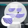 Angel Wing Keyboard Mice Wrist Computer Arm Rest Nonslip Coaster Cushion for Game Typing Office