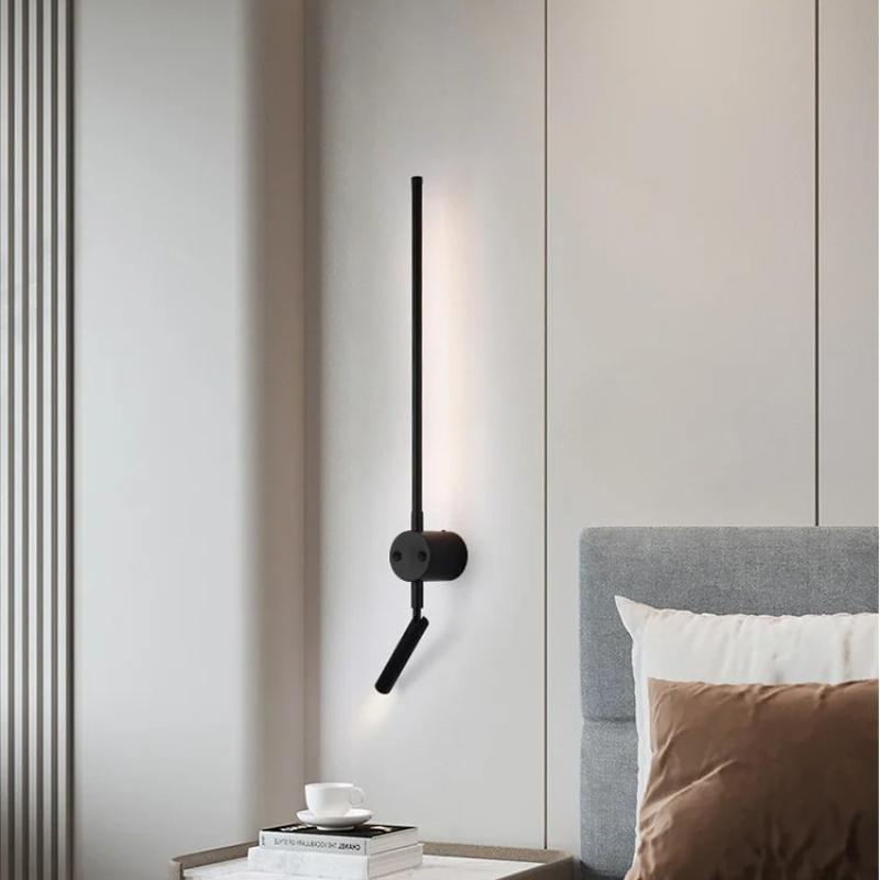 Modern Simple LED Wall Lamp Spotlights Bedroom Bedside Reading Lighting Living Room Corridor Stair Lighting Lamps
