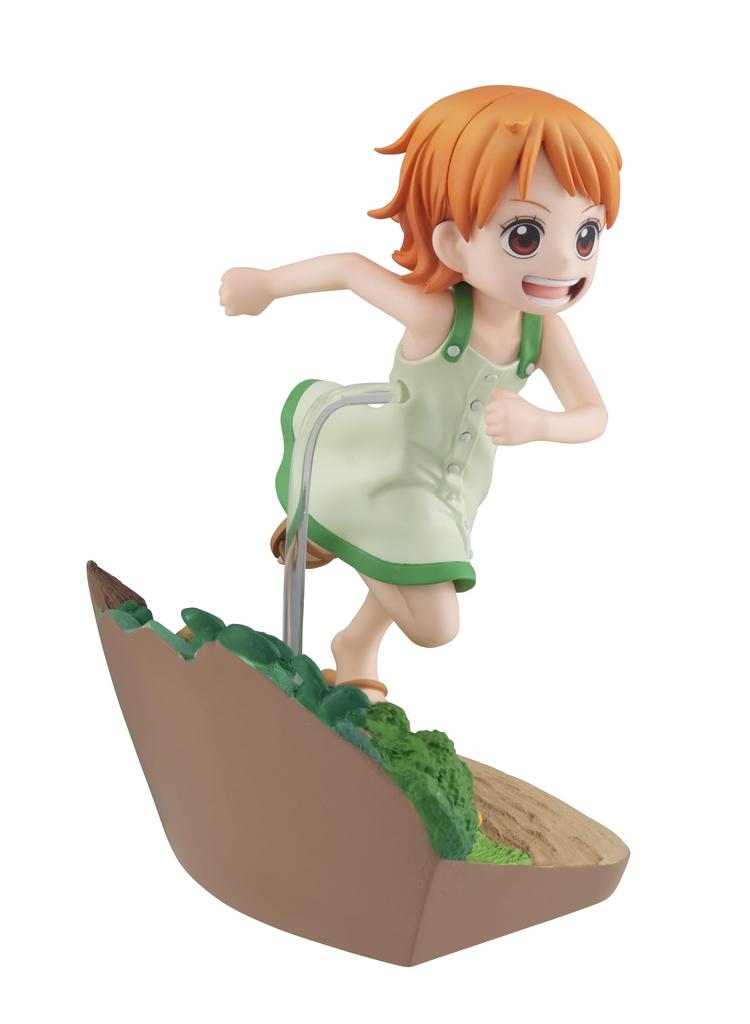 G.E.M. Series One Piece Nami RUN! RUN! RUN! Approximately 110mm PVC Pre-painted Figure
