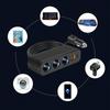 Car Charger Adapter 3 Socket Splitter with Safety Features 3 Way Car Power Outlet Adapter Upgrades for Multiple Devices