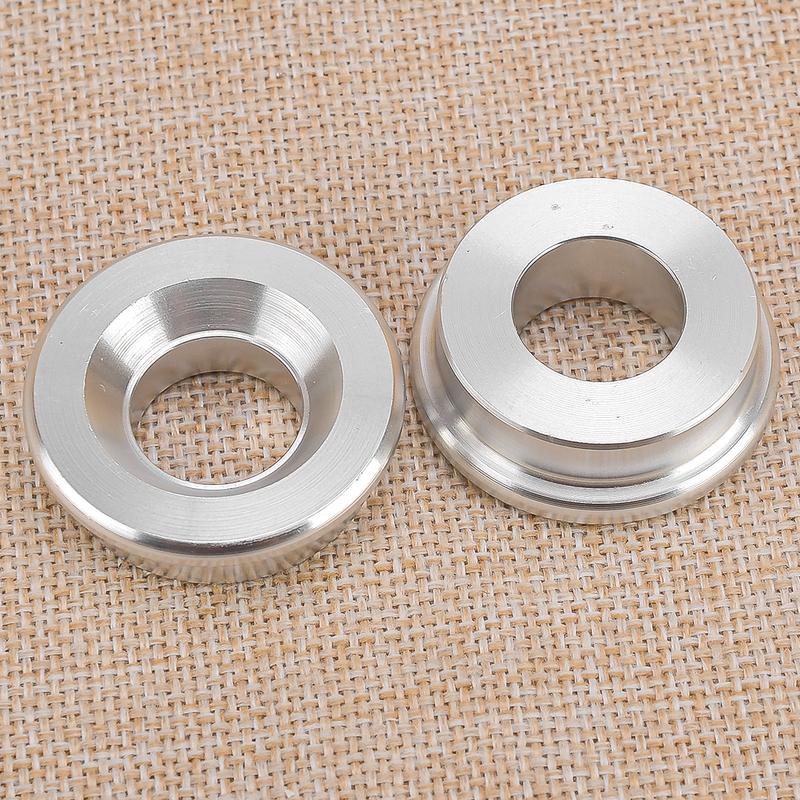 Silver Solid Shifter Stabilizer Linkage Bushing Kit Fit for Acura Integra Honda Civic Del Sol CRX B Series Engine Aluminum Alloy