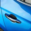 4x Black Car Door Handle Film Sticker Protector Anti Scratch Protect Accessories
