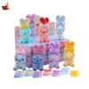 Genuine Hot Toys Candy Stitch Series Blind Box Cosbi Plush Keychain Collection Desktop Ornament Trend Cute Doll Gift