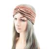 Striped Knit Headband for Women Crochet Ear Warmer Soft Warm Turban Headwrap Stretch Headbands Winter Hair Accessories