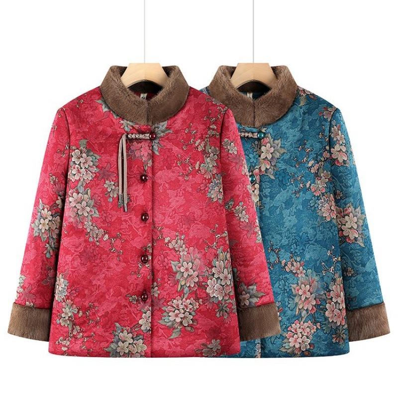 New Winter Cotton-padded Clothes, Cotton-padded Clothes, Piled and Thickened Coats, Wife, Warm Cotton-padded Jackets, Women