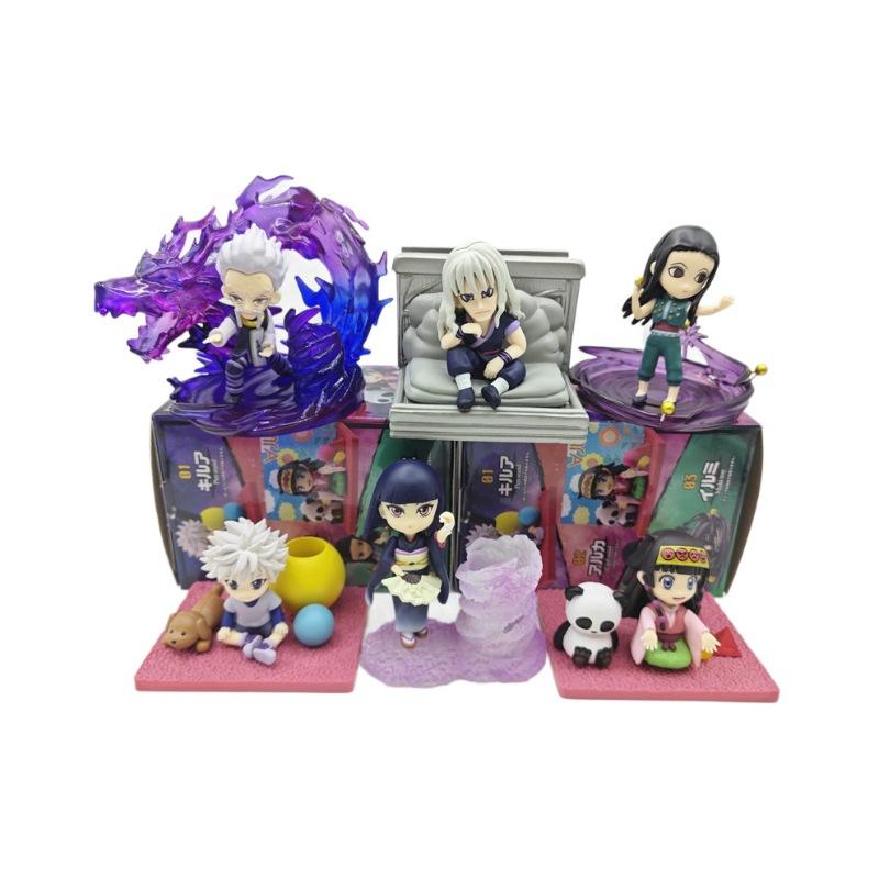Hunters Killua Zoldyck Figures Toy Model Ornaments Room Decorations Table