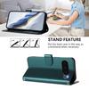 For Google Pixel 10 Pro/Google Pixel 9/Google Pixel 9 Pro/Google Pixel 10 Leather Case Wallet Stand Phone Cover with Wrist Strap