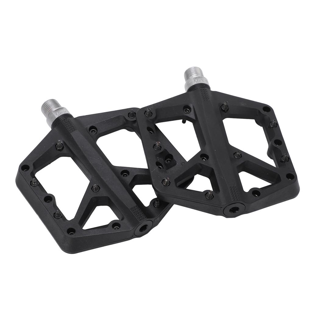 1 Pair Bike Pedal Anti Slip Nylon       Flat Pedals for Road Mountain Bike