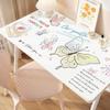 1pcs Desk Pad, Student Girl, No Wash, Waterproof Desk Pad, Study Desk, High Aesthetics, Dressing Table, Makeup Tablecloth