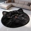 Anti-fouling Cat-Shaped Area Rug Non-Slip Cartoon Carpet Cute Home Decor Carpet  Living Rooms