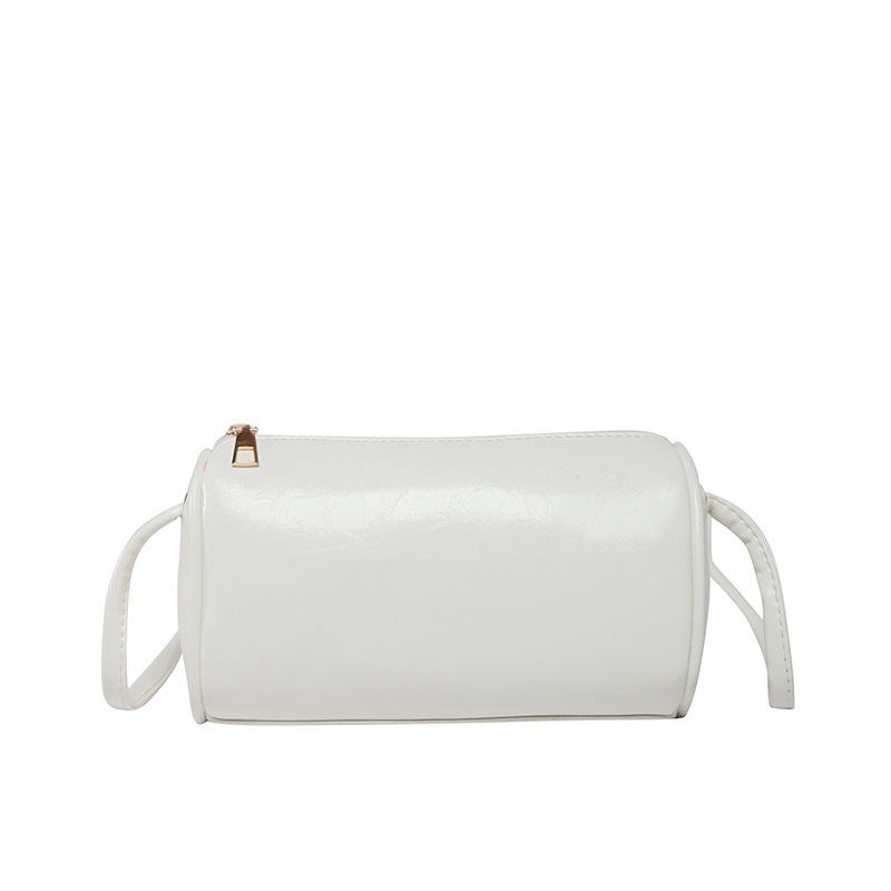 Retro Pillow Bag Women's 2025 New Fashion Versatile Cylinder Messenger Bag High-end Casual Shoulder Armpit Women's Bag