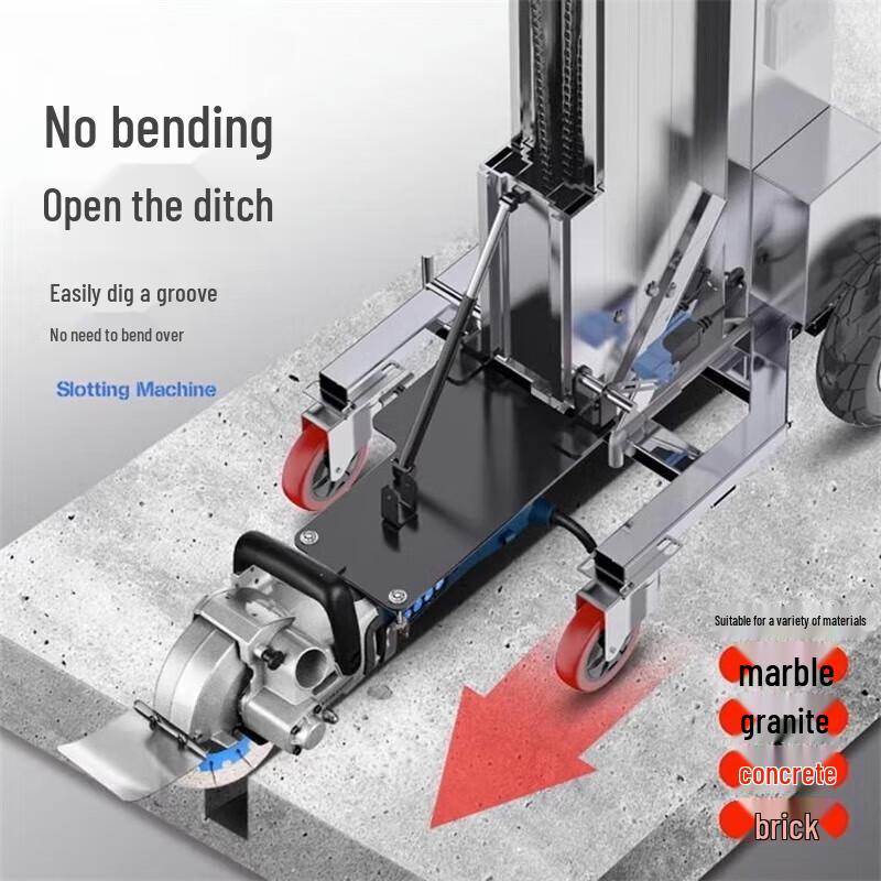 Automatic Wall Grooving Machine CN plug (adapter included)