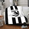 Decke mit Juventus Fußballclub Thema Aufdruck - Perfekt für Sofa, Bett, Reisen & Outdoor | Maschinenwaschbar, Gemütlich & Langlebig.