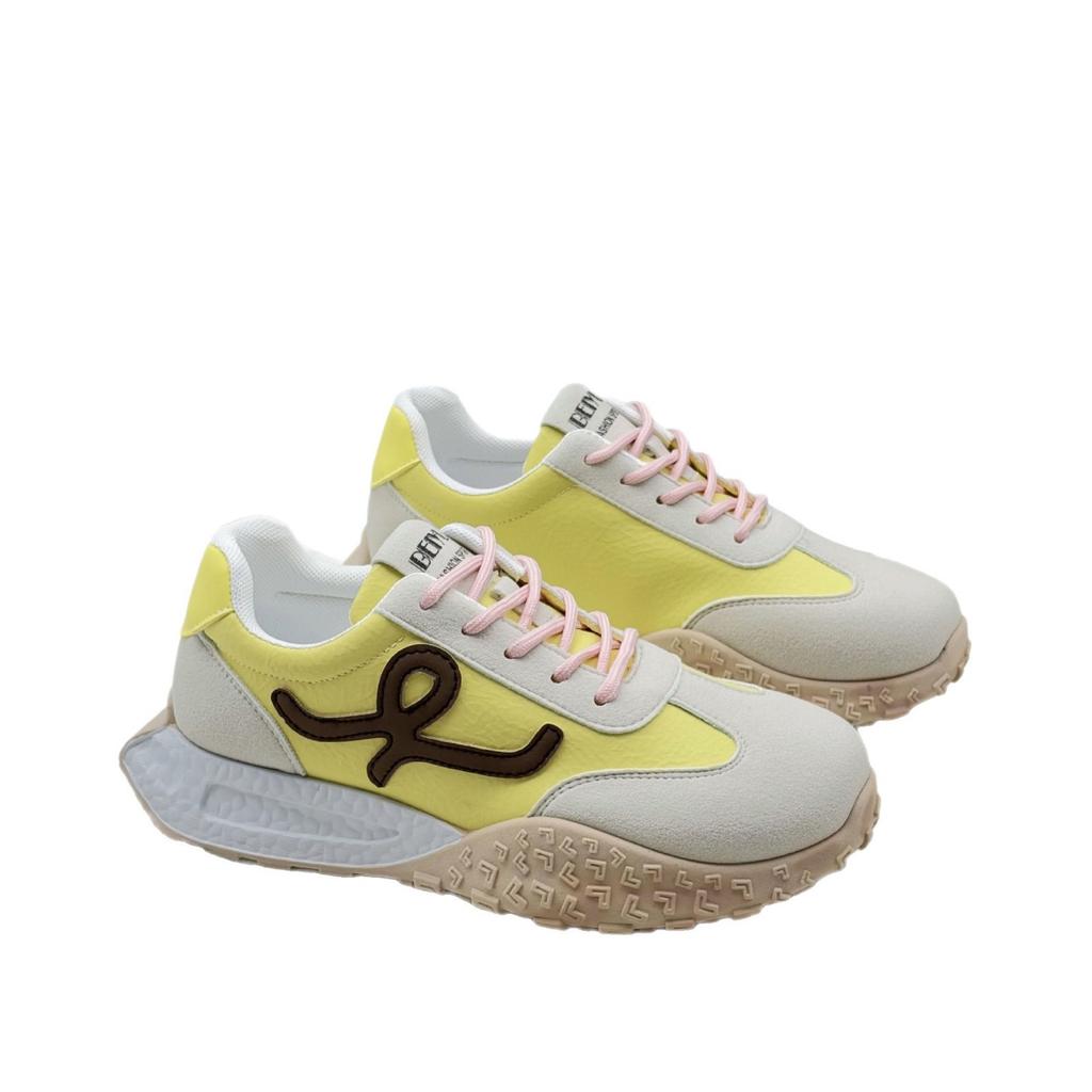 2025 spring and autumn new Forrest Gump shoes women's campus style thick sole small man height increase retro German training casual sports shoes