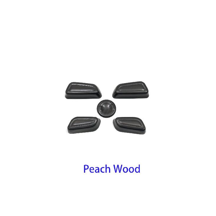 ABS Plastic Seat Adjustment Switch Button Cover Trim Car Interior Accessories Decoration 5Pcs For Toyota Sienna