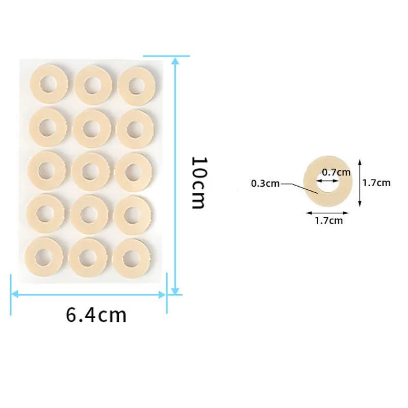 15 pezzi/set Cerotti per mais Cuscinetti per calli del piede Protezione dita Piedi anti-usura Anti-calli Cerotto per piedi Cuscinetti per alleviare il dolore Protettore