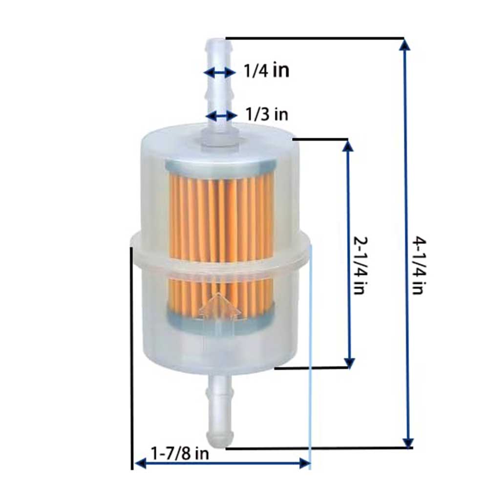 1pc High-Performance Fuel Filter Replacement For FR600V FR651V CH20S - CH25S Engines Garden Power Tool Accessories