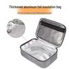 Portable Thickened Aluminum Foil Lunch Bag for School/Office Meals