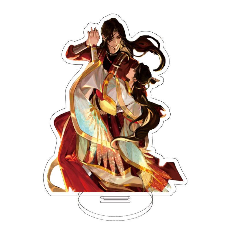 Anime Tian Guan Ci Fu Heaven Official's Blessing Hua Cheng Xie Lian Cosplay Acrylic Figure Stand Standing Plate Accessories Gift